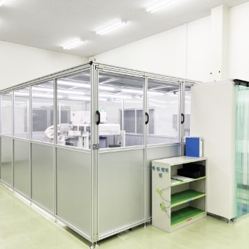 Semiconductor mass production test line - clean room 15㎡ class 1,000